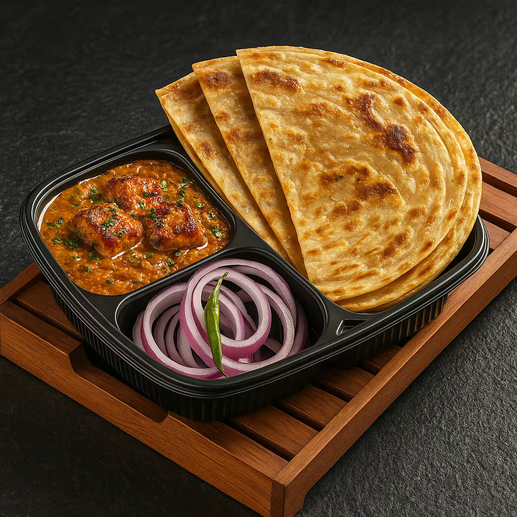 Chicken Tikka Masala with 4 Whole Wheat Chapati