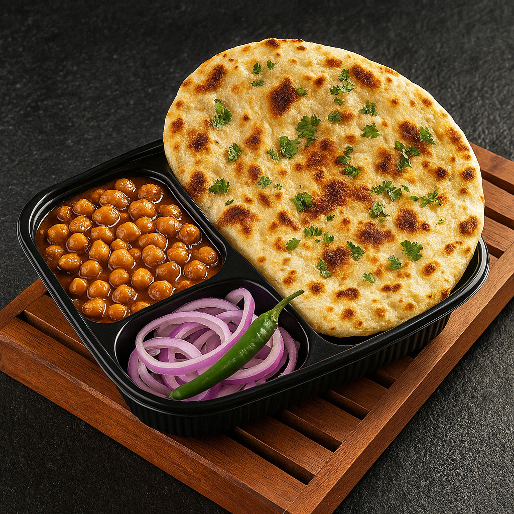 Chhole with Kulcha