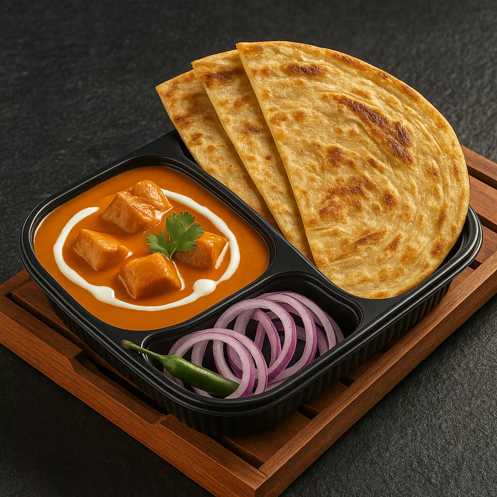Paneer Makhan Vala with 4 Whole Wheat Chapati